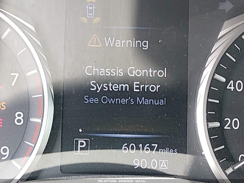 2020 Infiniti Q60 Luxe VIN: JN1EV7EK5LM340593 Lot: 44773494