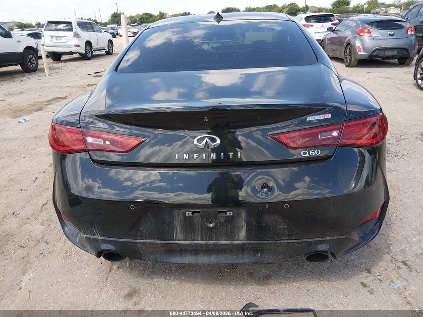 2020 Infiniti Q60 Luxe VIN: JN1EV7EK5LM340593 Lot: 44773494