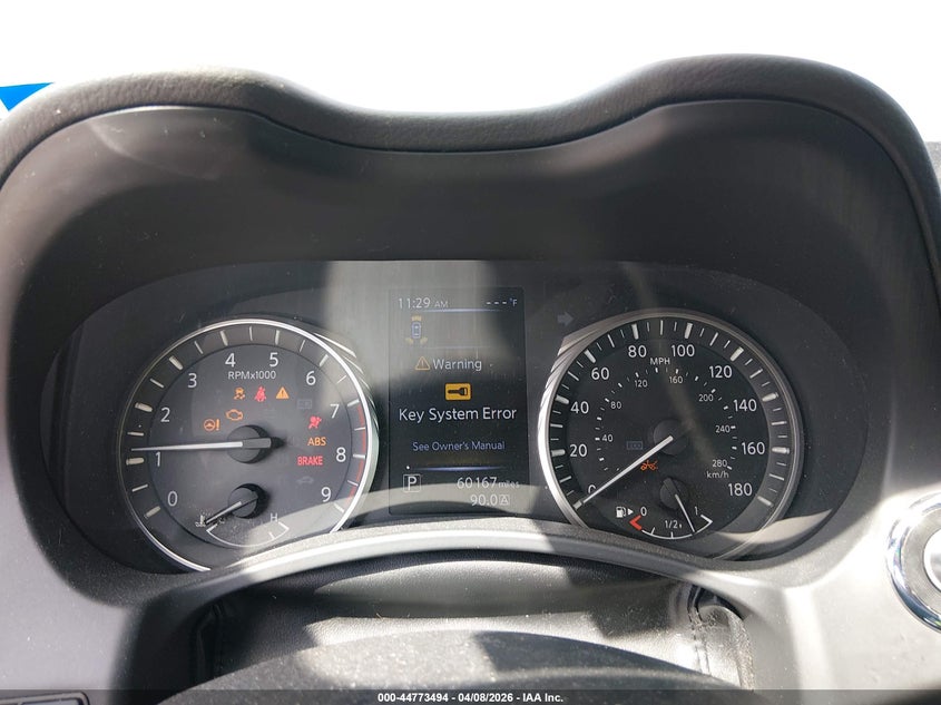 2020 Infiniti Q60 Luxe VIN: JN1EV7EK5LM340593 Lot: 44773494