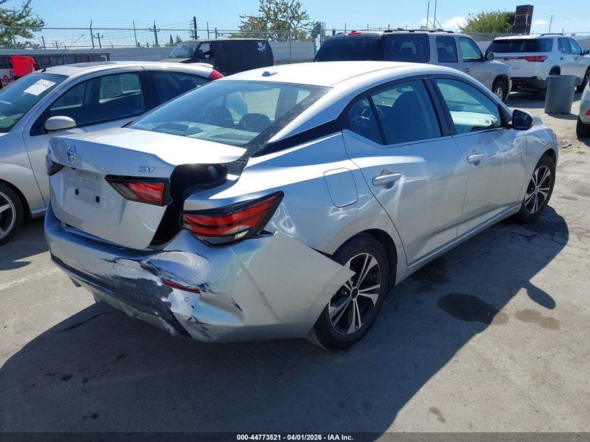 2022 Nissan Sentra Sv Xtronic Cvt