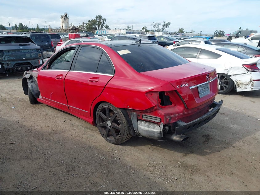 2012 Mercedes-Benz C 250 Sport