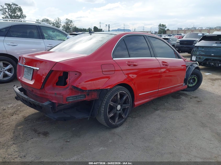 2012 Mercedes-Benz C 250 Sport