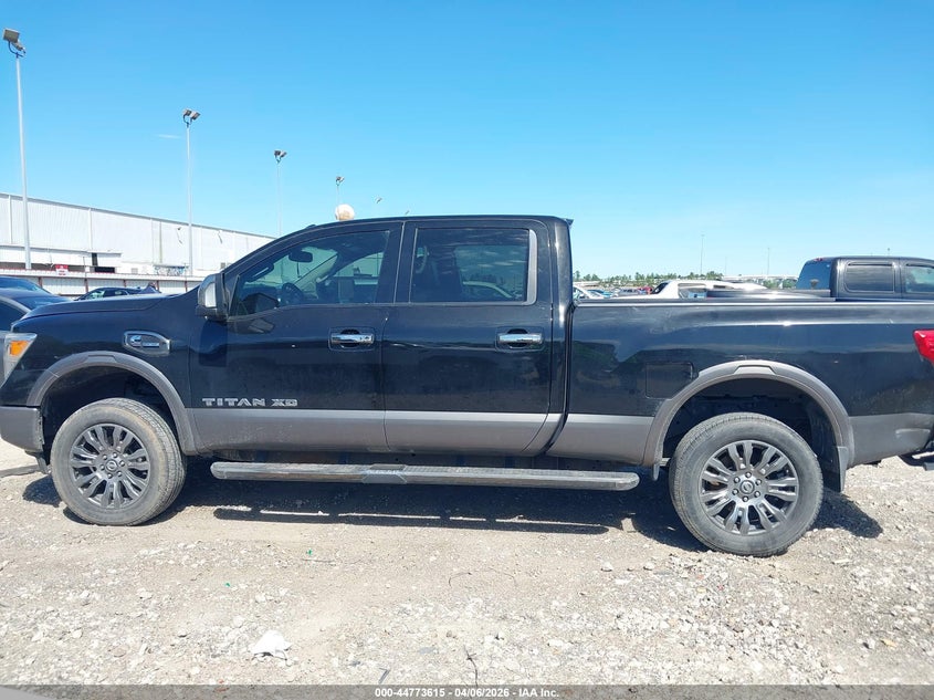 2018 Nissan Titan Xd Platinum Reserve Diesel VIN: 1N6BA1F46JN539018 Lot: 44773615