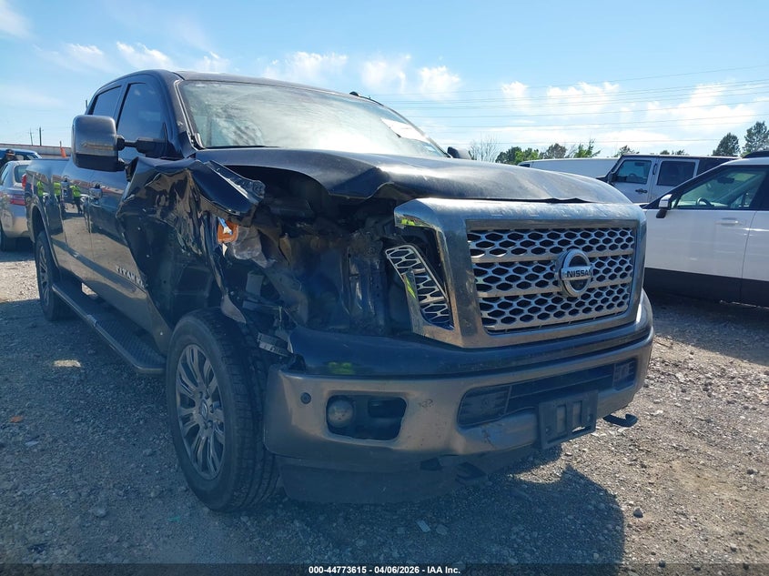 2018 Nissan Titan Xd Platinum Reserve Diesel VIN: 1N6BA1F46JN539018 Lot: 44773615