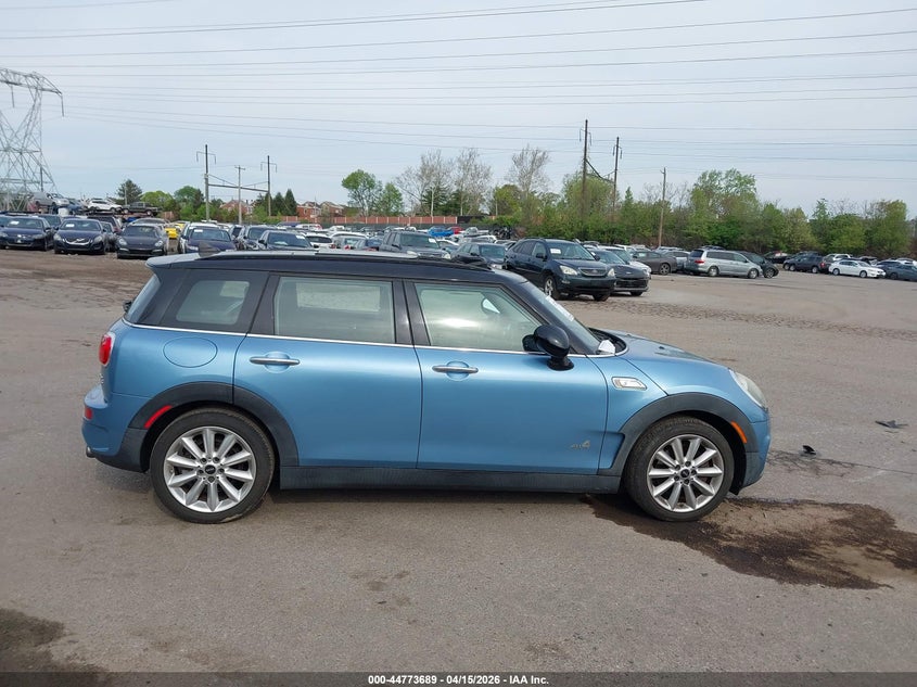 2017 Mini Clubman 2.0 Mini Cooper S blue Lot 111044773689 Vin WMWLU5C50H2E80983