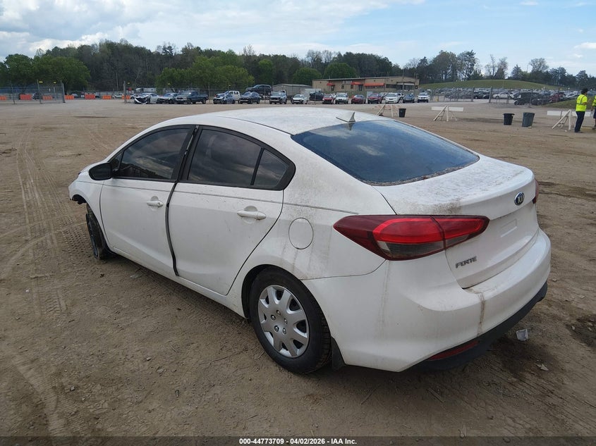 2018 KIA FORTE SEDAN 2.0L I-4 DOHC, VVT, 147HP