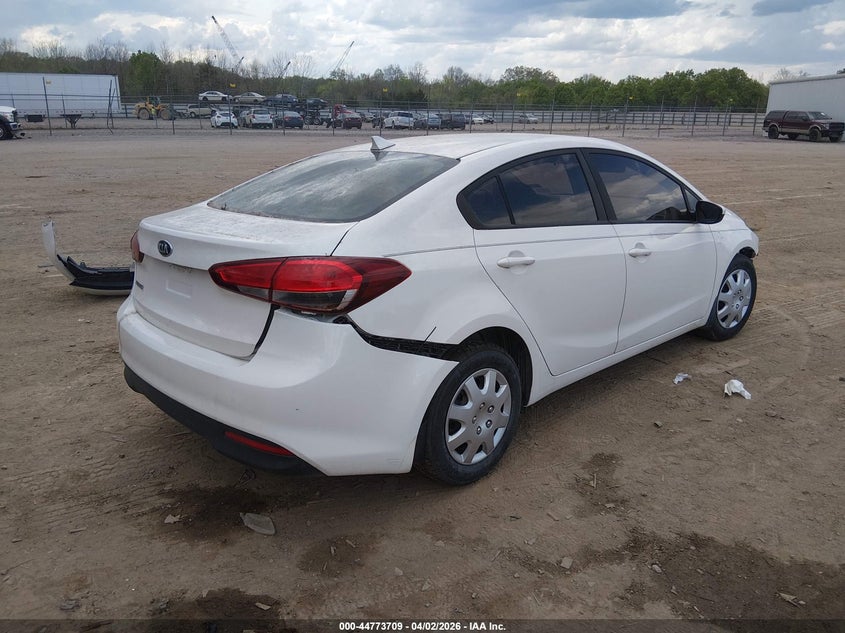 2018 KIA FORTE SEDAN 2.0L I-4 DOHC, VVT, 147HP