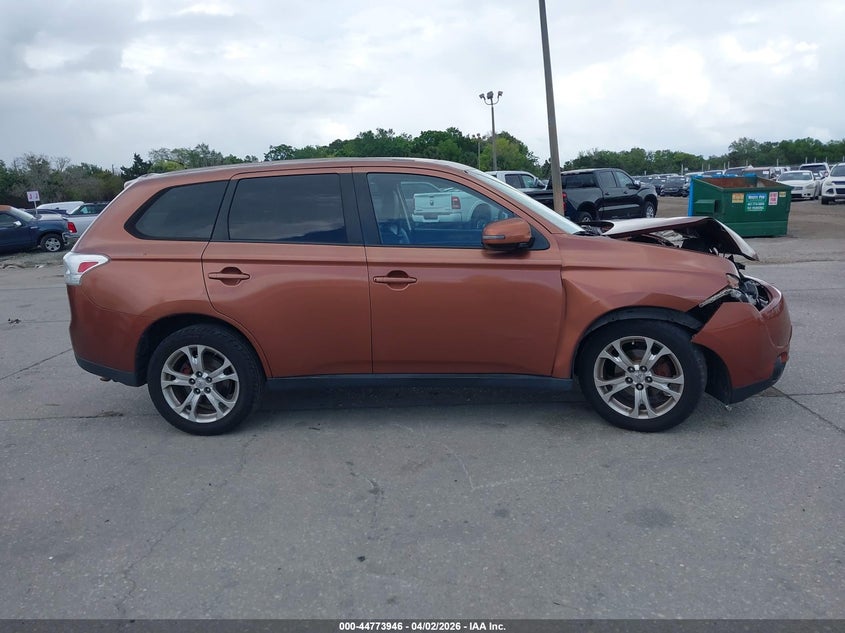 2014 Mitsubishi Outlander Se VIN: JA4AD3A35EZ003265 Lot: 44773946