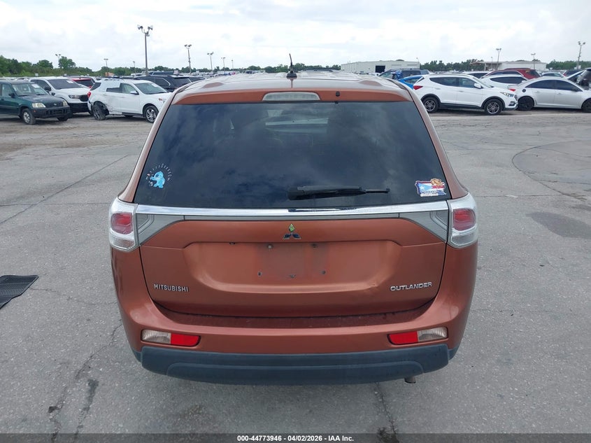 2014 Mitsubishi Outlander Se VIN: JA4AD3A35EZ003265 Lot: 44773946