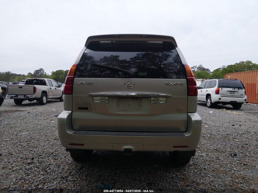 2003 Lexus Gx 470 VIN: JTJBT20XX30005541 Lot: 44773954