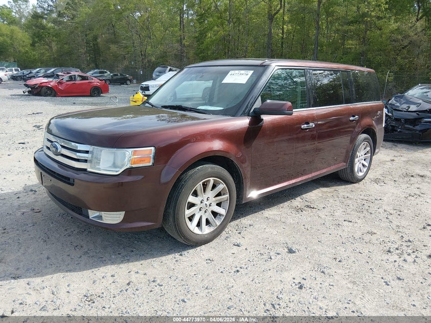 2012 Ford Flex 3.5 Sel brown Lot 111044773970 Vin 2FMGK5CC7CBD16408