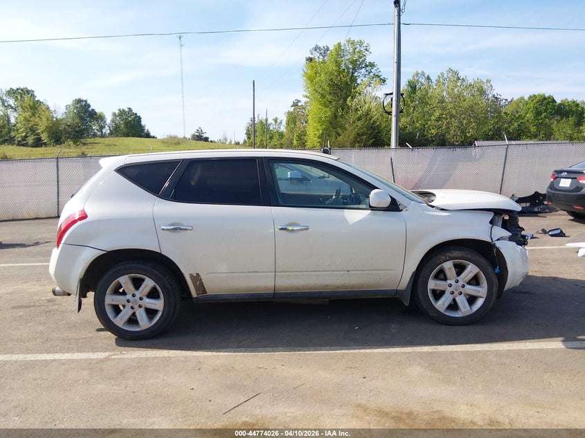 2006 Nissan Murano S VIN: JN8AZ08TX6W424062 Lot: 44774026