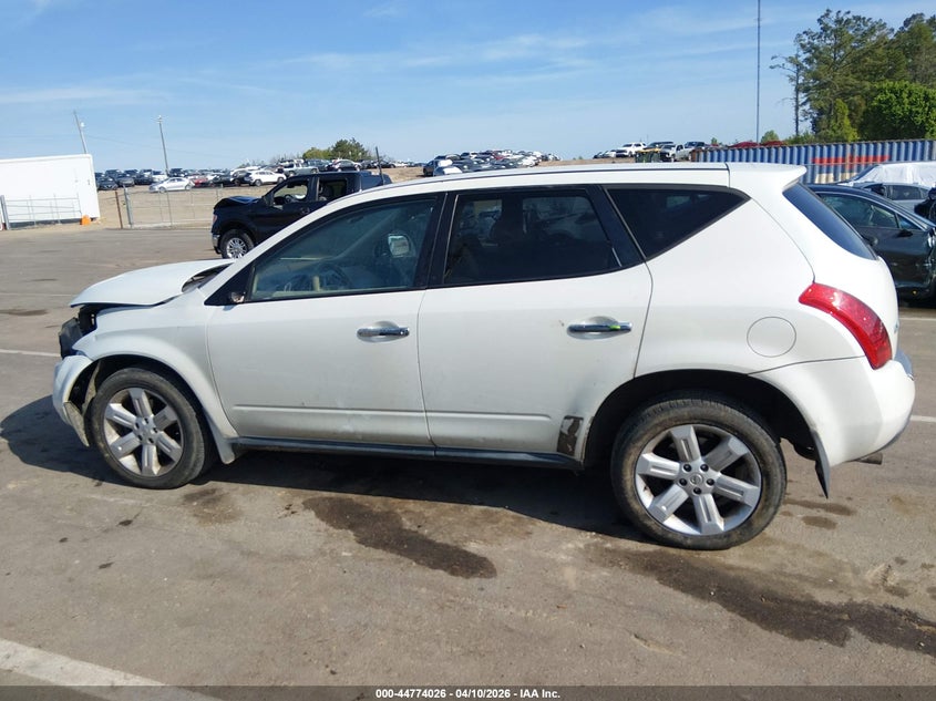 2006 Nissan Murano S VIN: JN8AZ08TX6W424062 Lot: 44774026