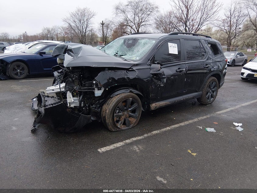 2025 Honda Pilot Sport 5FNYG1H38SB097486 photo 1