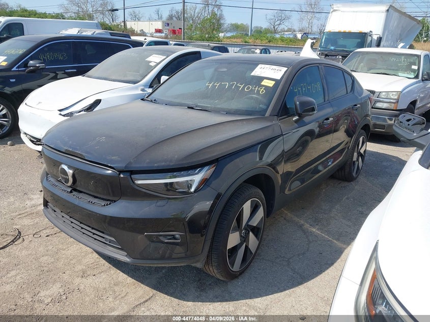 Vin: yv4ed3gmxp2066152, lot: 45271296, volvo c40 recharge pure electric twin ultimate 20232