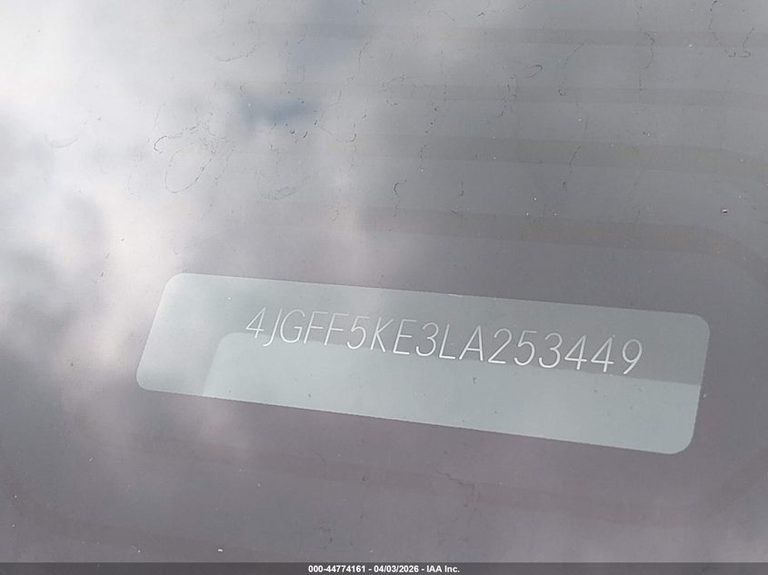 2020 Mercedes-Benz Gls 450 4Matic VIN: 4JGFF5KE3LA253449 Lot: 44774161