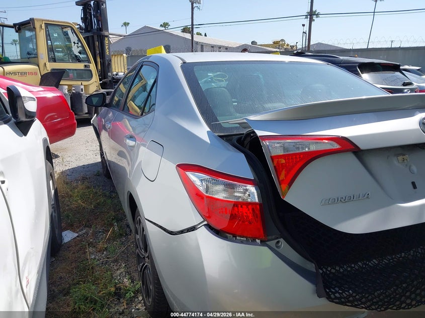2015 Toyota Corolla S Plus
