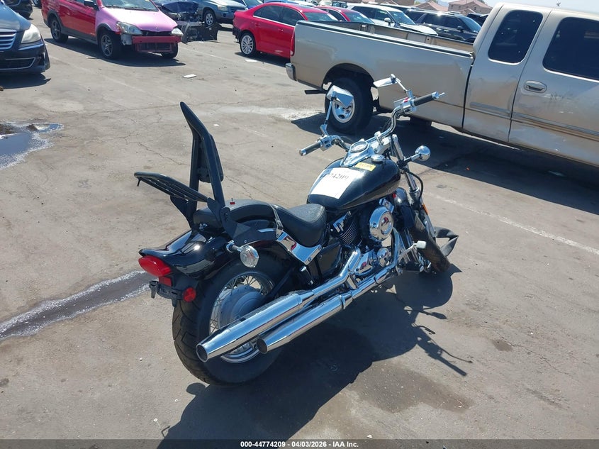 2013 Yamaha Xvs650 VIN: JYAVM01E7DA137968 Lot: 44774209