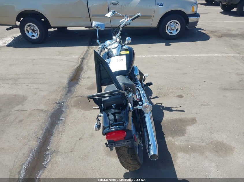 2013 Yamaha Xvs650 VIN: JYAVM01E7DA137968 Lot: 44774209