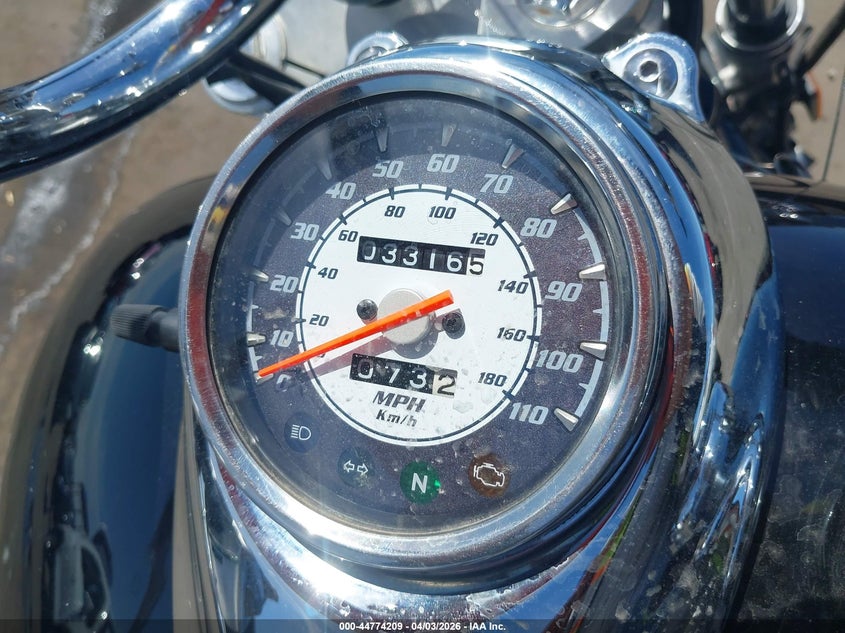 2013 Yamaha Xvs650 VIN: JYAVM01E7DA137968 Lot: 44774209