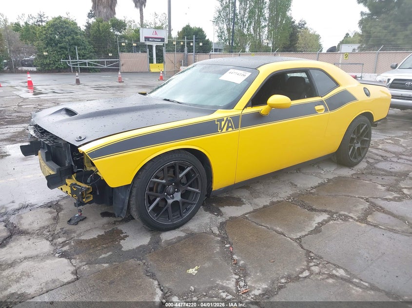 Vin: 2c3cdzbt7hh531690, lot: 45271468, dodge challenger t/a 20172