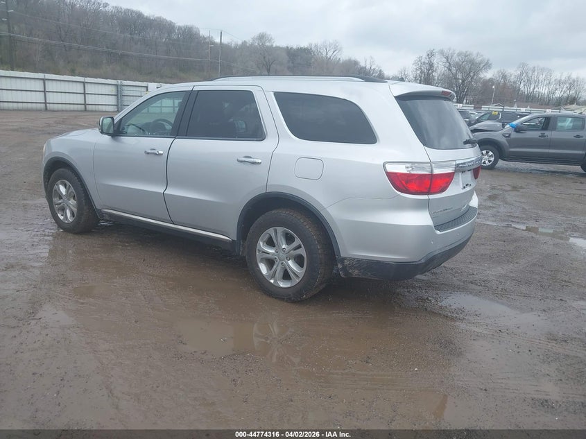 Vin: 1c4rdjdg1dc608526, lot: 45271564, dodge durango crew 20133