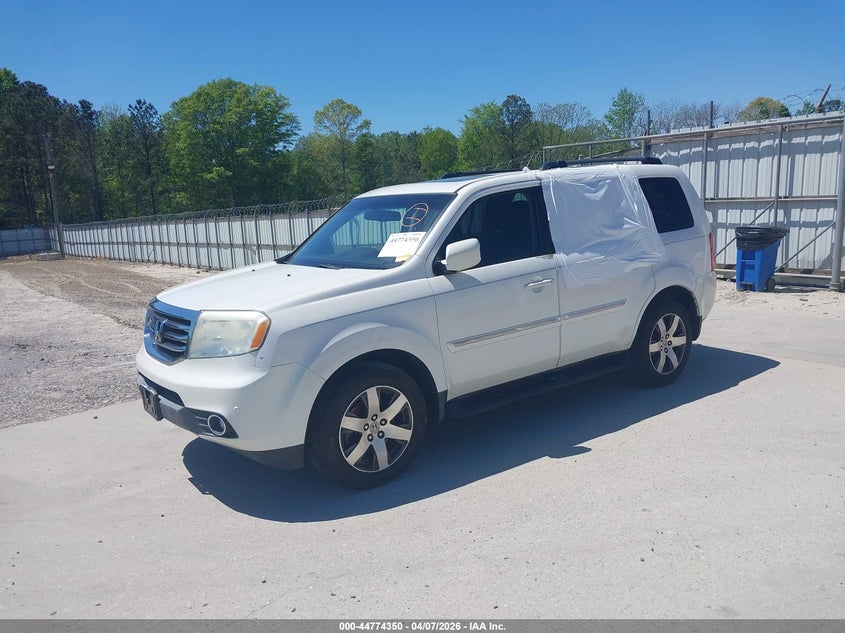 Vin: 5fnyf3h90cb018607, lot: 45271598, honda pilot touring 20122