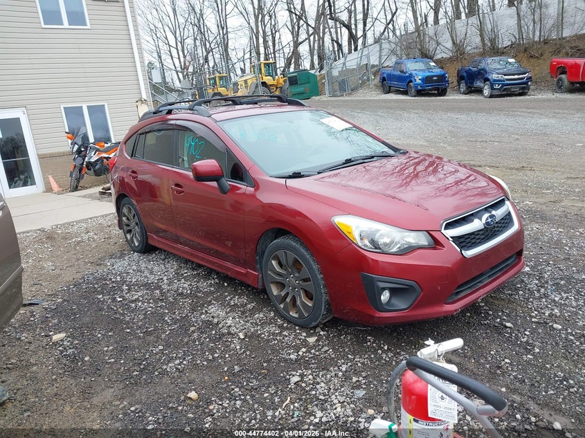 2012 Subaru Impreza 2.0I Sport Premium