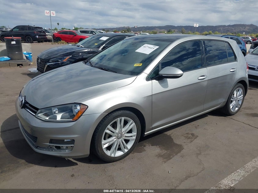 2015 Volkswagen Golf Tdi Se 4-Door
