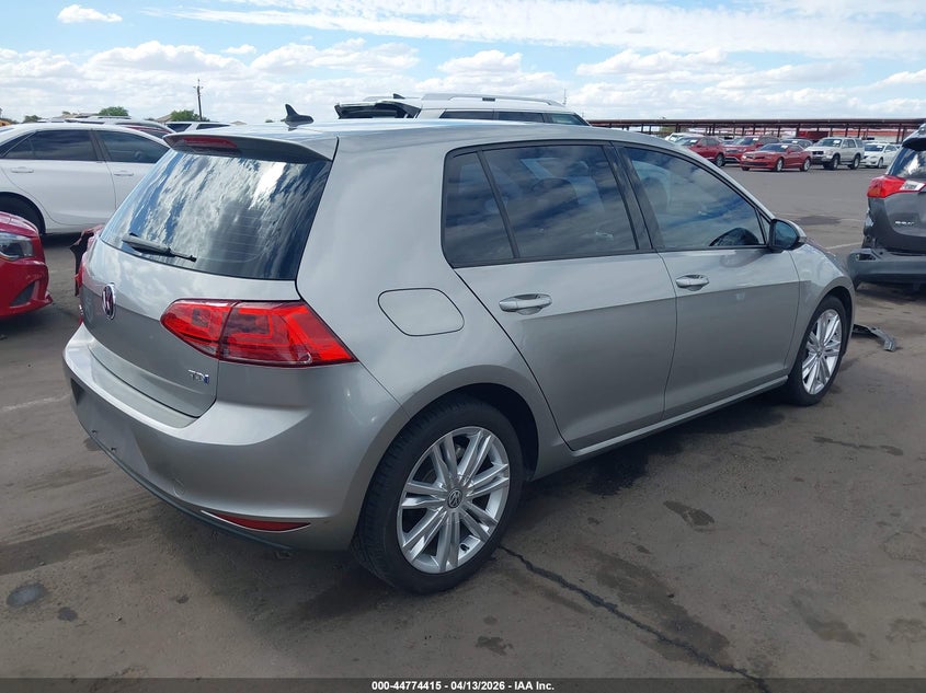 2015 Volkswagen Golf Tdi Se 4-Door