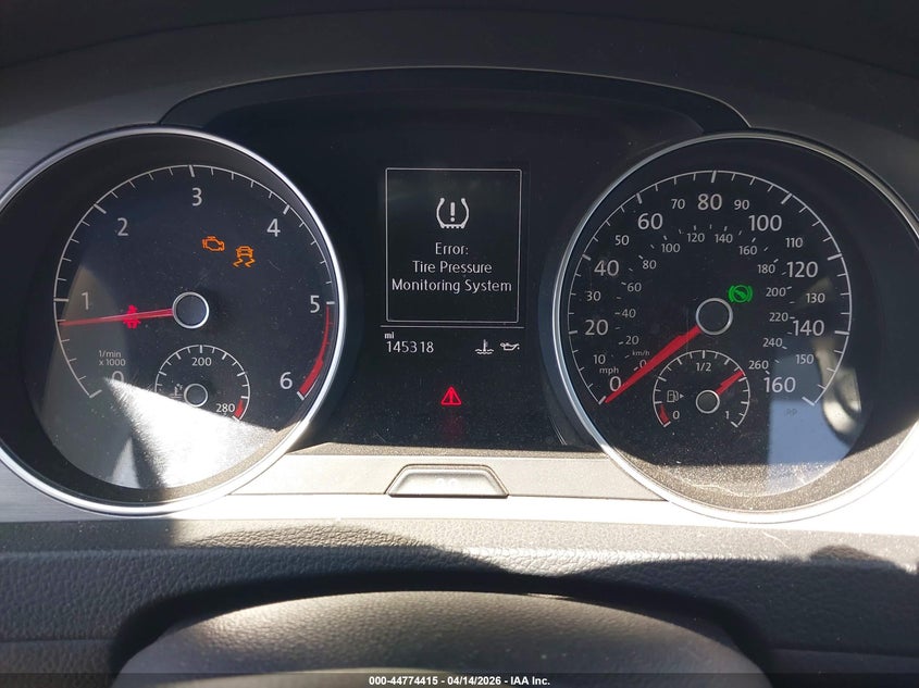 2015 Volkswagen Golf Tdi Se 4-Door VIN: 3VW2A7AU7FM029630 Lot: 44774415