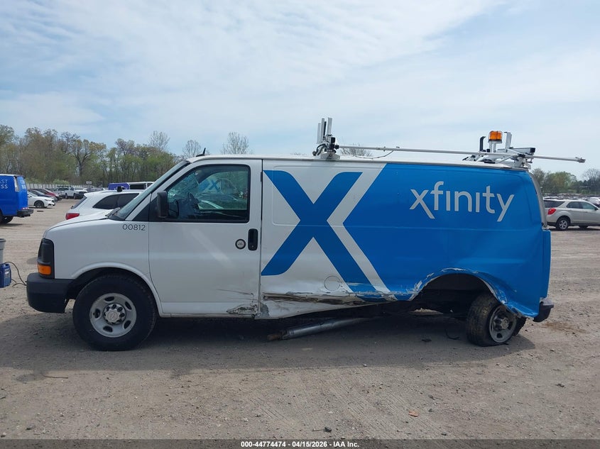 2015 Chevrolet Express 2500 Work Van VIN: 1GCWGFCF9F1151561 Lot: 44774474