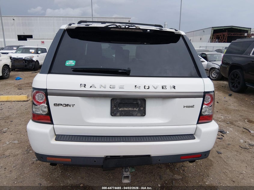 2012 Land Rover Range Rover Sport Hse VIN: SALSF2D43CA732274 Lot: 44774485