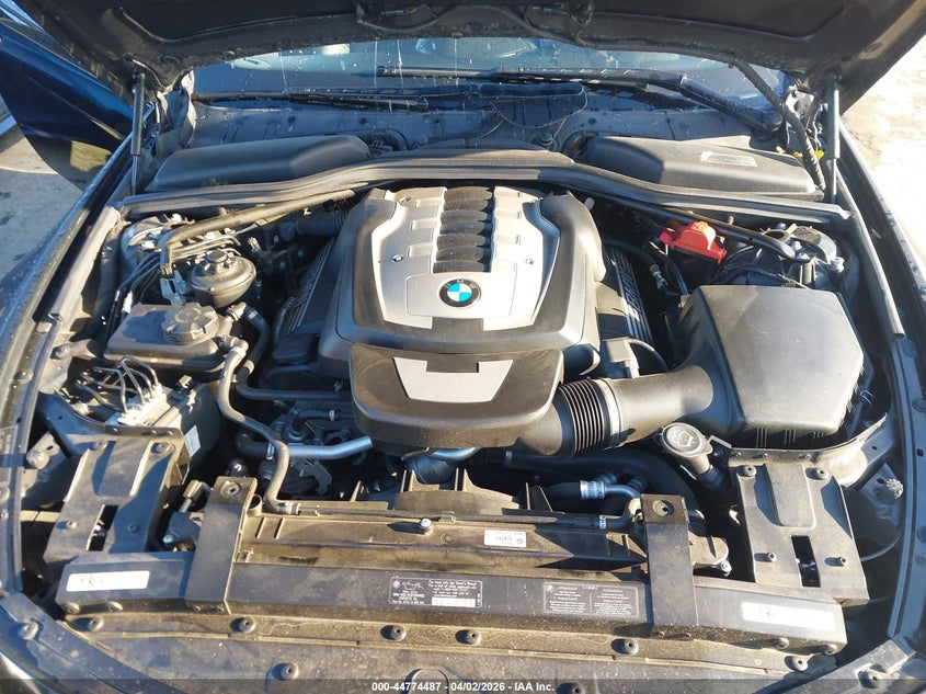 2008 BMW 650I VIN: WBAEA53588CV91631 Lot: 44774487