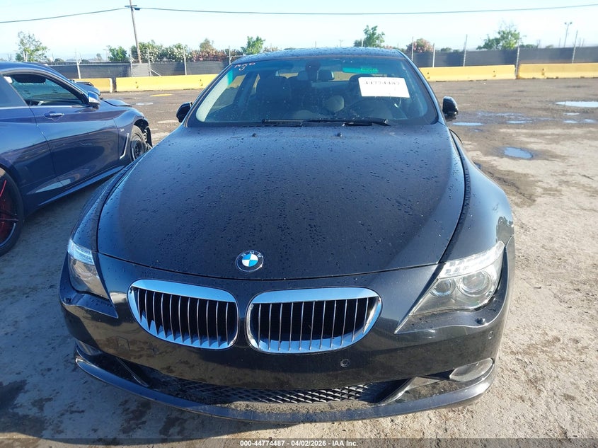 2008 BMW 650I VIN: WBAEA53588CV91631 Lot: 44774487