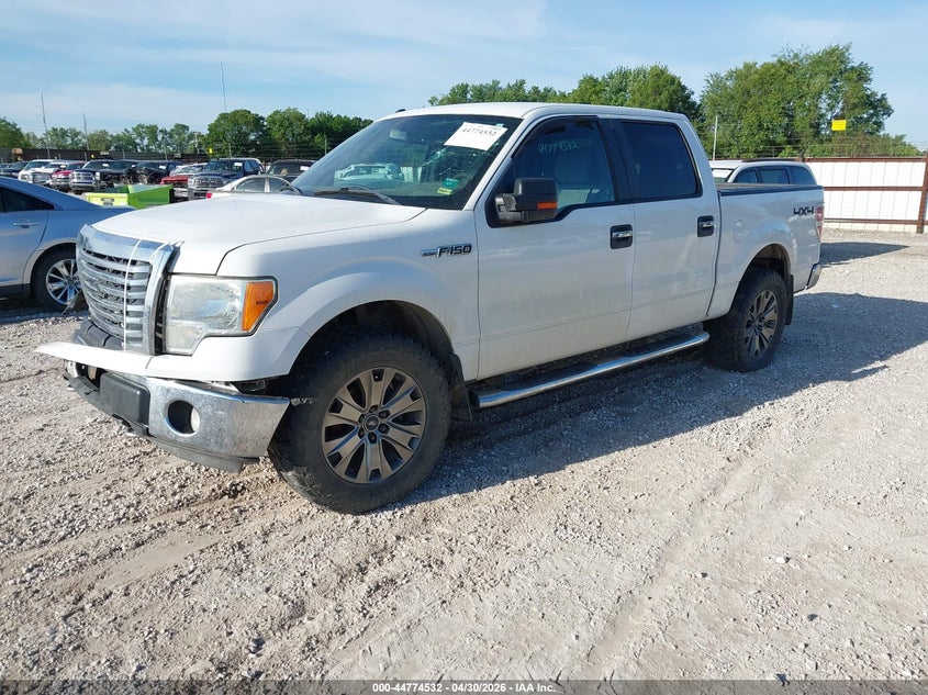 Vin: 1ftfw1efxcfc41240, lot: 45271779, ford f-150 xlt 20122