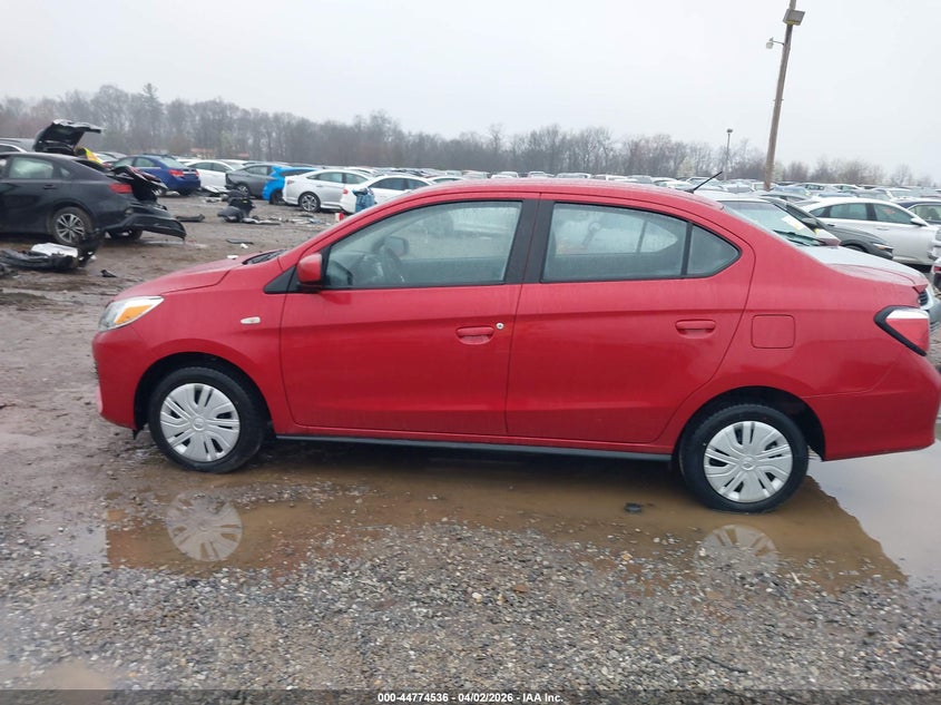 2022 Mitsubishi Mirage G4 Black Edition/Es/Le VIN: ML32FUFJXNHF08733 Lot: 44774536