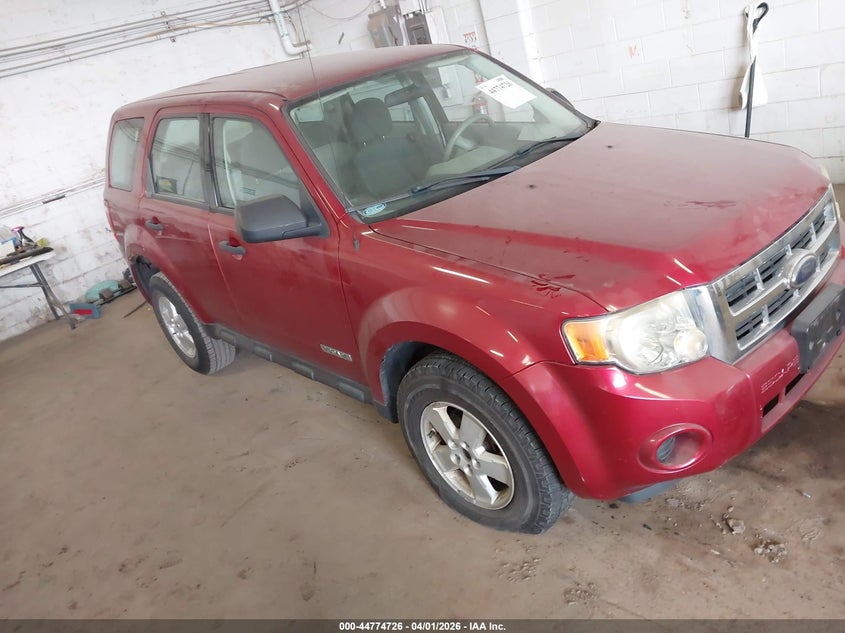 2008 Ford Escape Xls/Xls Manual