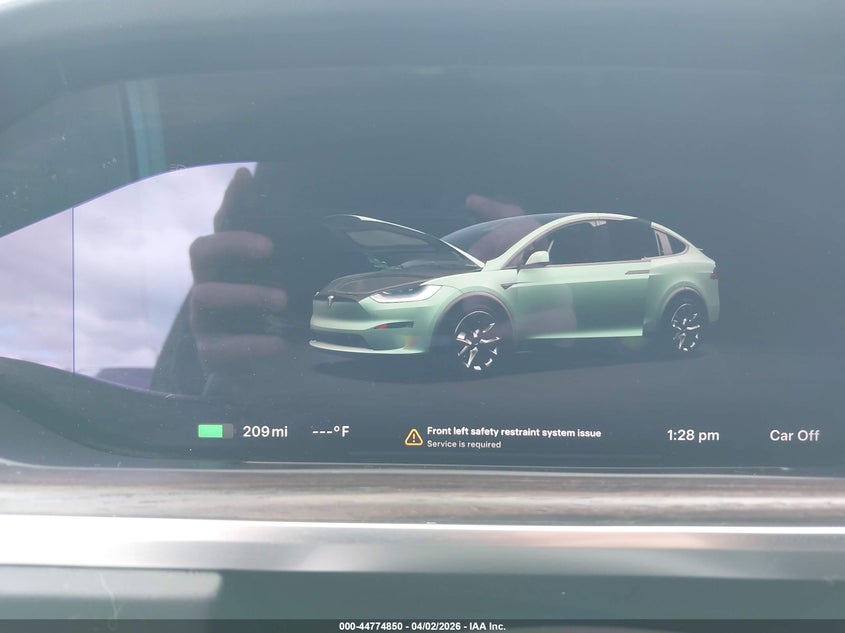 2022 Tesla Model X Dual Motor All-Wheel Drive VIN: 7SAXCAE59NF354790 Lot: 44774850