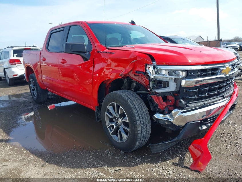 2025 CHEVROLET SILVERADO 1500 4WD  SHORT BED LT WITH 2FL