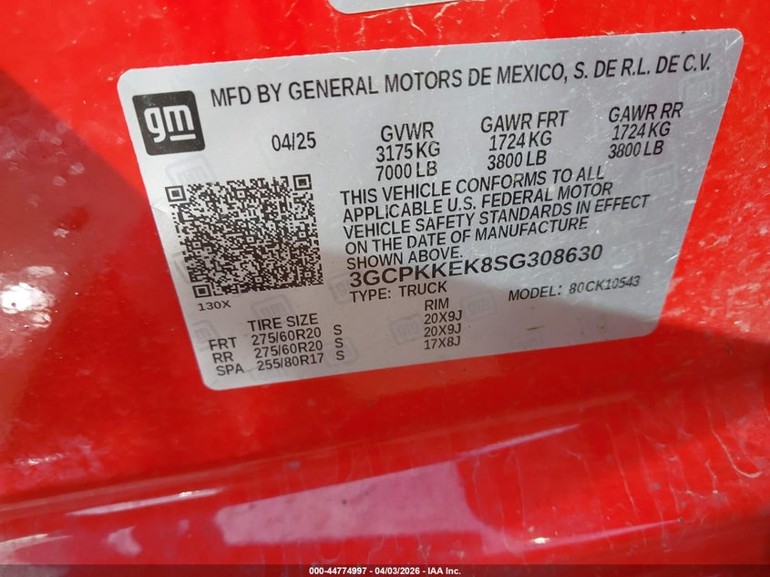 2025 CHEVROLET SILVERADO 1500 4WD SHORT BED LT WITH 2FL — Photo 9