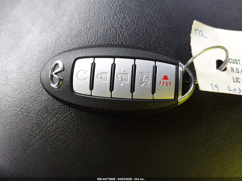 2019 Infiniti Q60 3.0T Red Sport 400 VIN: JN1FV7EK5KM360555 Lot: 44775058