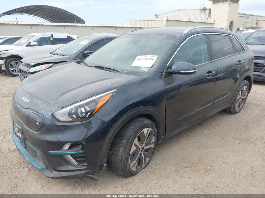 Vin: kndcc3lg7n5132360, lot: 45272469, kia niro ev ex 20222