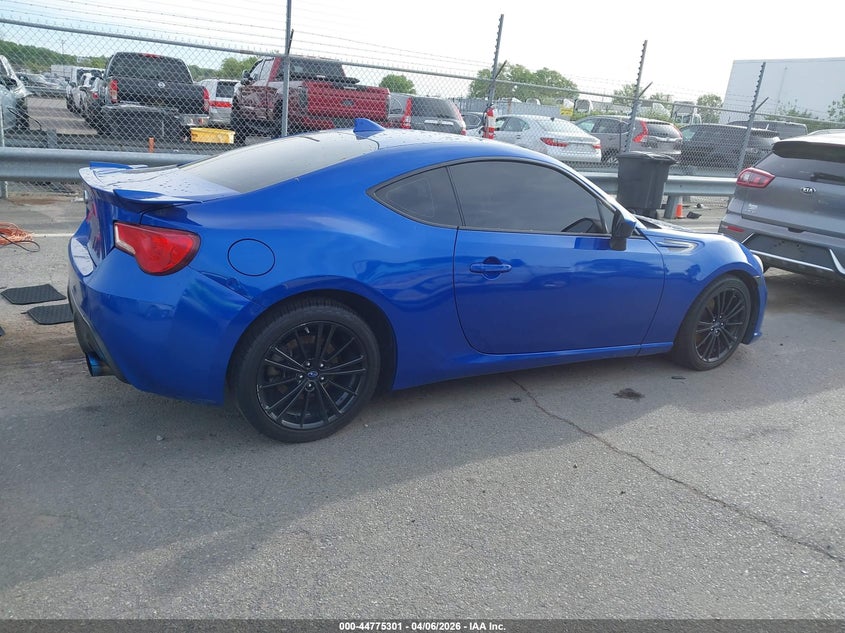 2016 Subaru Brz Limited VIN: JF1ZCAC14G8602183 Lot: 44775301