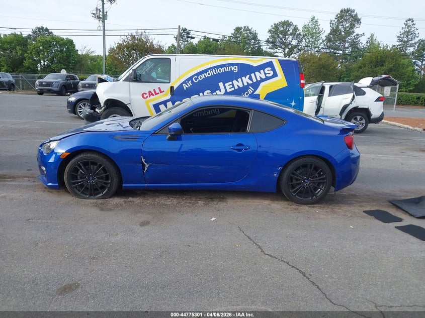 2016 Subaru Brz Limited VIN: JF1ZCAC14G8602183 Lot: 44775301