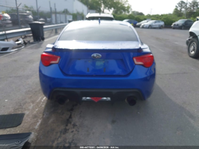 2016 Subaru Brz Limited VIN: JF1ZCAC14G8602183 Lot: 44775301
