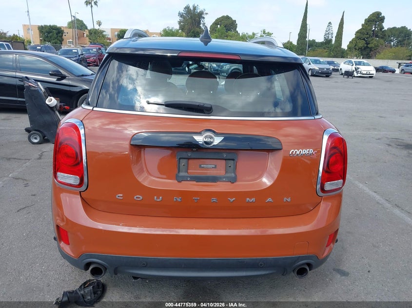 2017 Mini Countryman Cooper S VIN: WMZYT3C39H3D97996 Lot: 44775359