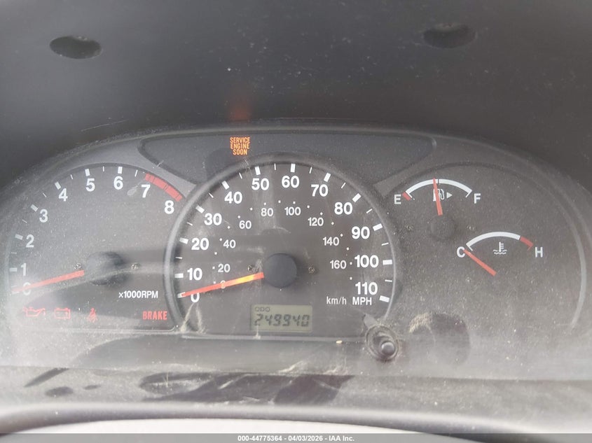 2002 Suzuki Grand Vitara Jlx/Limited VIN: JS3TD62V824151761 Lot: 44775364