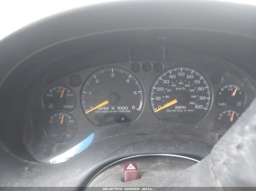 2001 Chevrolet Blazer Lt VIN: 1GNDT13W812170067 Lot: 44775376