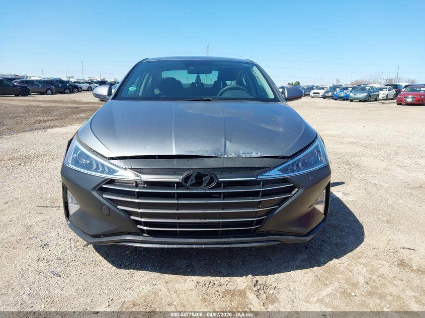 VIN KMHD84LF6KU822620 2019 HYUNDAI ELANTRA SEL